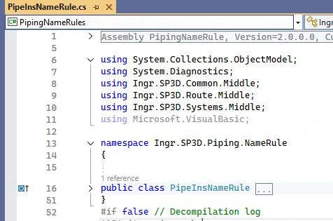 S3D Piperun Namerule